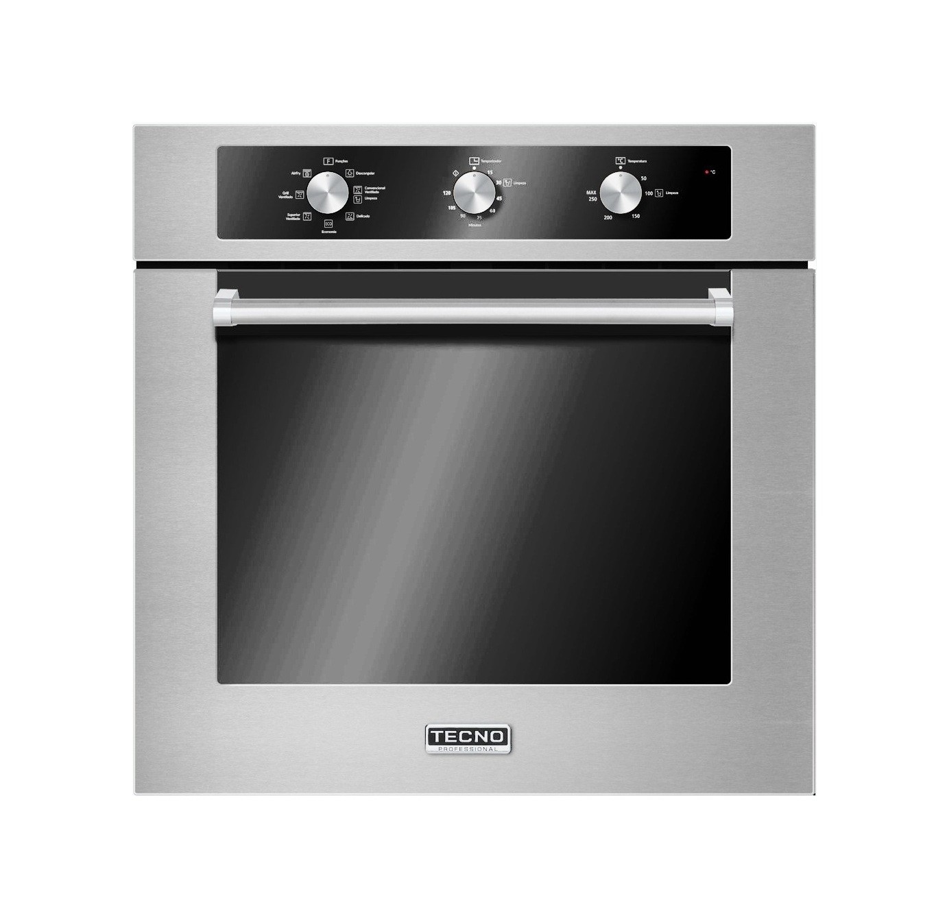 Forno Tecno Professional Elétrico com Air Fryer 67 Litros Inox 60cm