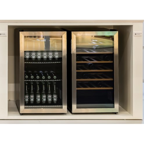 Adega Inox Dual Zone Built-In Connect Elettromec CV-2BI-30-XV-2VPA 25 Garrafas 220V — imagem 8