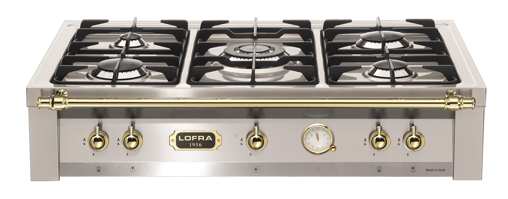 Rangetop Lofra Dolcevita TRS96/5 5 Queimadores 90 cm Inox Escovado 220V - imagem 2