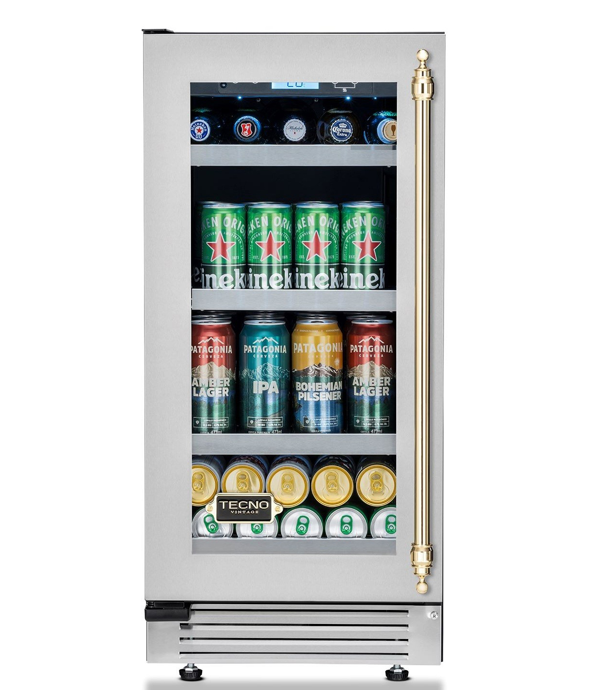 Cervejeira Professional Tecno Vintage de Embutir 80L 220V Abertura para a Esquerda