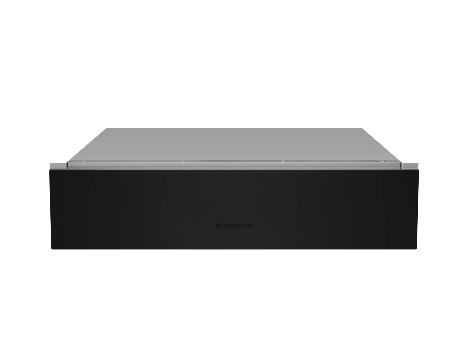 Gaveta Aquecida Elettromec Black Matte GA-6S-14-BM-2TNA 14 cm Vidro Preto 220V