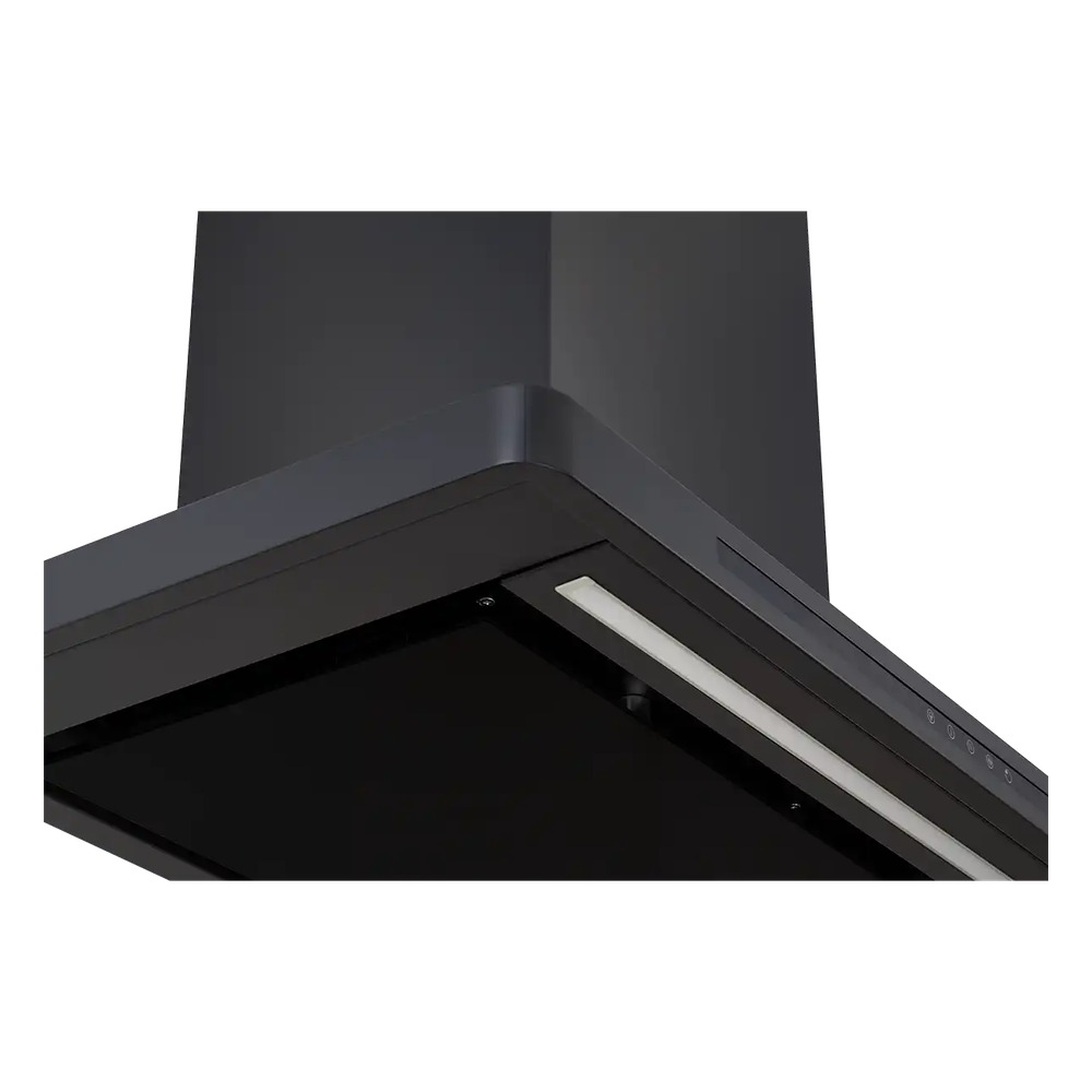 Coifa de Parede Crissair Drito Plane Black CRR08.9G3 90 cm 220V - imagem oficial 3