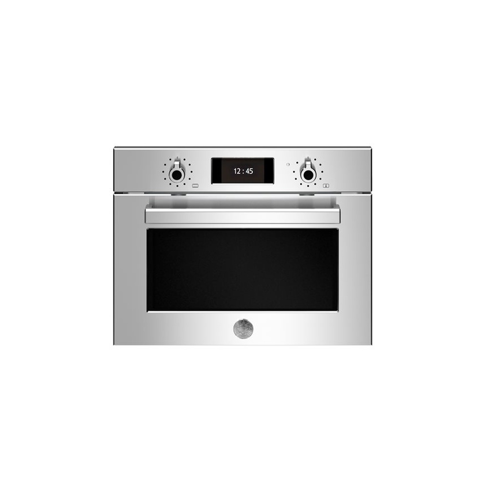 Forno Combinado Elétrico de Embutir Bertazzoni Professional F457PROMWTX 40 Litros Inox 60 cm 220V — imagem principal 1000x1000 sem corte