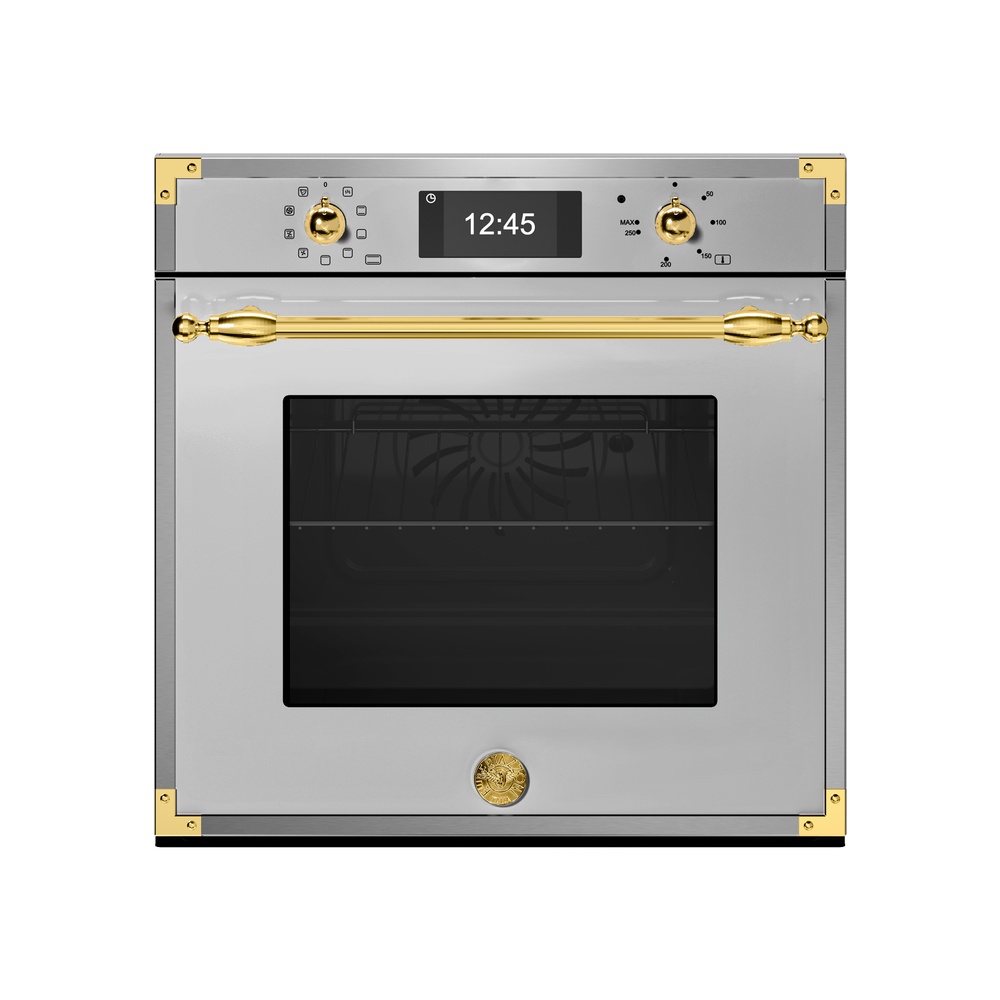Forno Combinado com Vapor de Embutir Bertazzoni Heritage F6011HERVPTXG 76 Litros Inox 60 cm 220V — imagem principal 1000x1000 sem corte