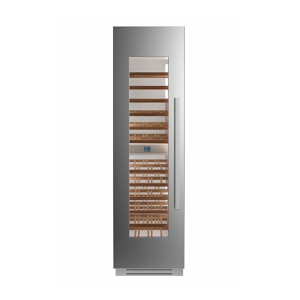 Adega Bertazzoni Professional WC605BLX2T 80 Garrafas Inox Abertura Esquerda 220V — imagem principal 1000x1000 sem corte