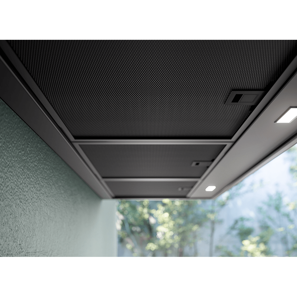 Coifa de Parede Falmec Mercurio Black CMUN90.F10P2#ZZZN460F 90 cm Preto 220V