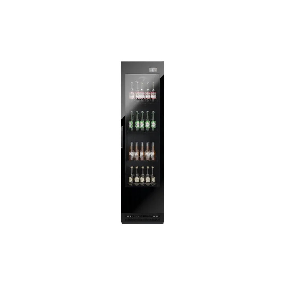 Cervejeira Almax Premium CVS300VX202 300 Litros Porta de Vidro Preta 50 cm 220V - Almax - CVS300VX202