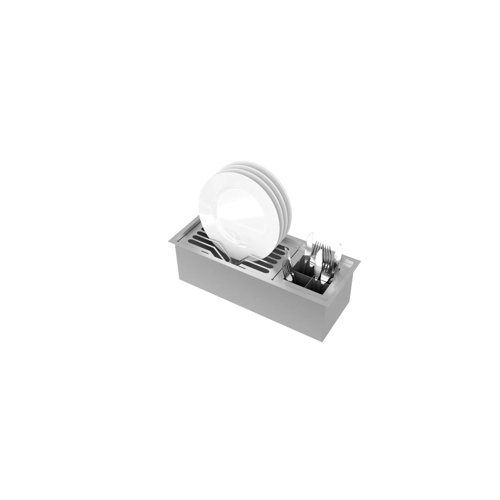 Canal Organizador DeBacco 20.03.10400 450 mm Inox — imagem oficial 5