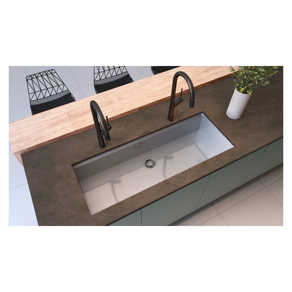 Cuba DeBacco Quadratino Gourmet 1100 20.03.11545 Escovado 1150 x 450 mm — imagem oficial 3