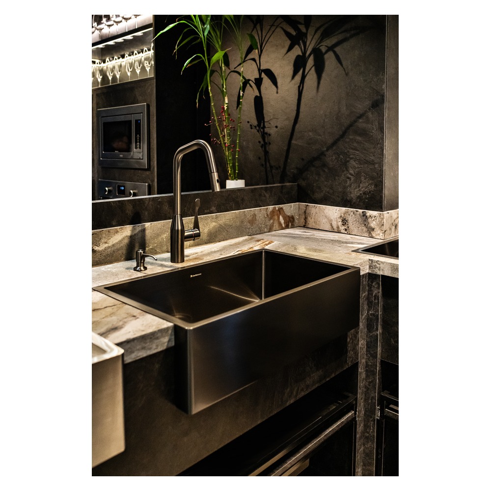 Cuba DeBacco Primaccore Farm Sink Grey 700 20.03.90445 750 x 445 mm — imagem oficial 4