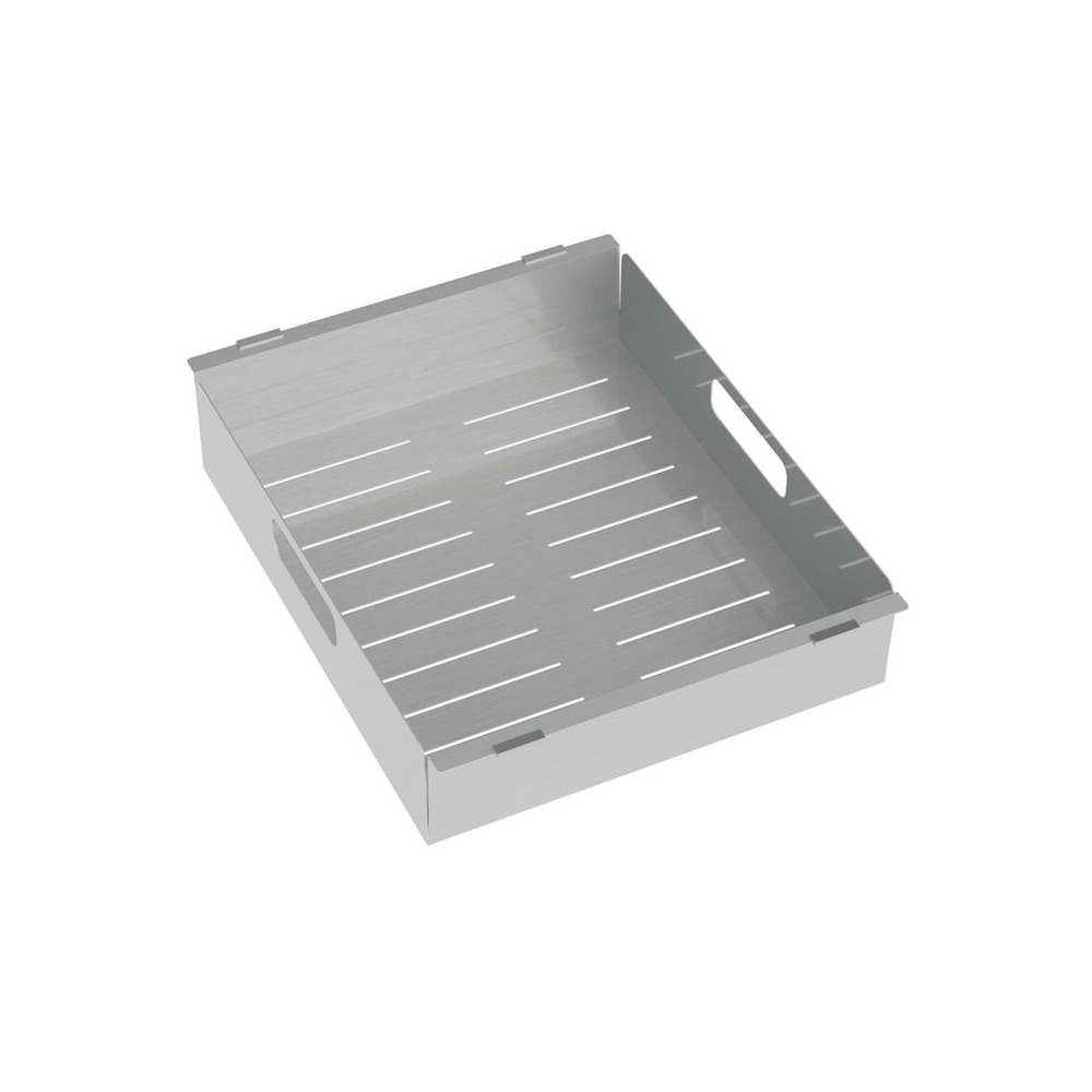 Bandeja Perfurada DeBacco 20.04.00233 Inox 392 x 305 x 80 mm — imagem oficial 1