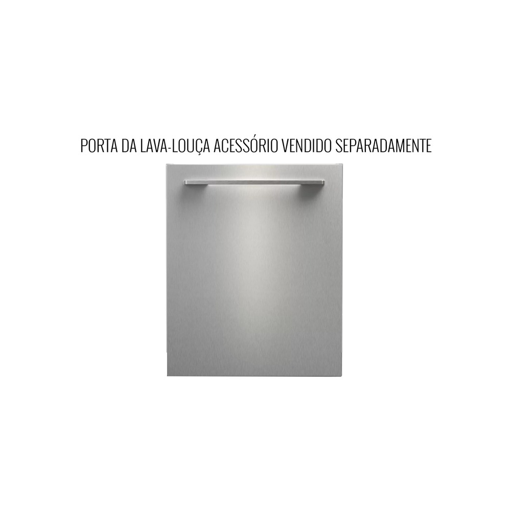 Porta DeBacco 20.07.67001 Inox Escovado para Lava-Louças 14 Serviços — imagem oficial 3