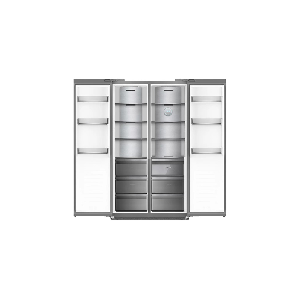 Refrigerador DeBacco Side By Side 20.07.78200 607 Litros Inox 220V — imagem oficial 3