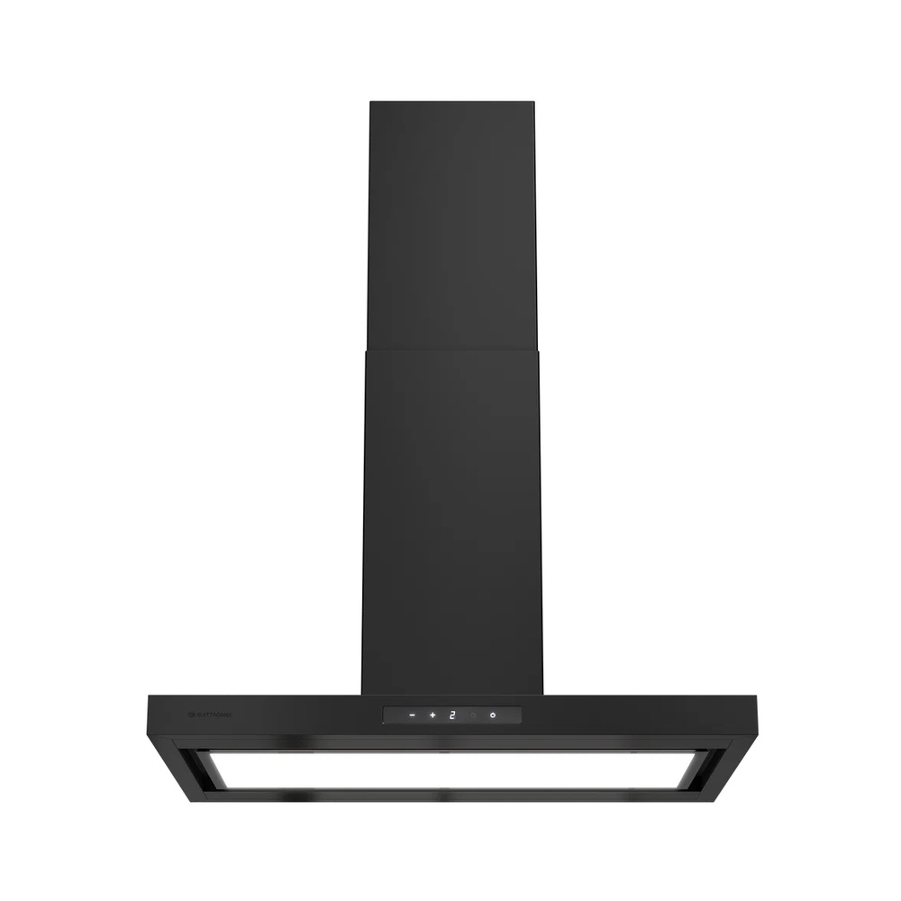 Coifa de Parede Elettromec Adria Black Matte Connect CFP-ADR-90-BM-2ATA 90 cm Preta 220V — imagem 1