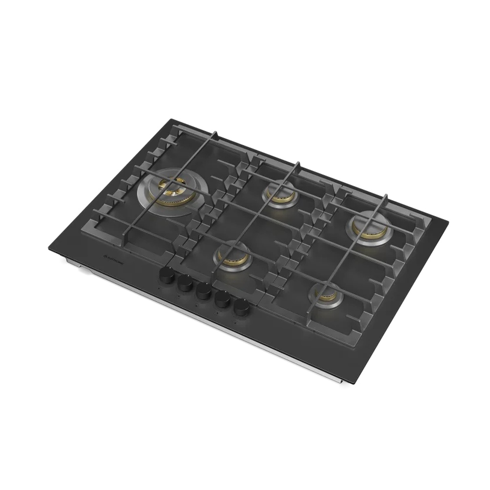 Cooktop a Gás Elettromec Black Matte CKG-5Q-90-BM-3TNA 5 Queimadores 90 cm Bivolt — imagem 1