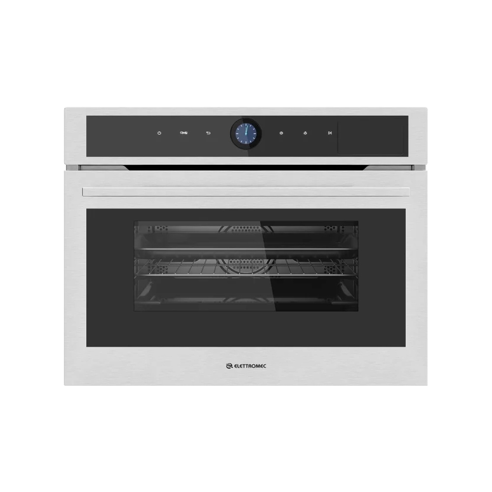 Forno Micro-ondas Elettromec Sole FMC-FR-45-SL-2TNA 45 Litros Vidro Preto 60 cm 220V — imagem principal 1000x1000 sem corte