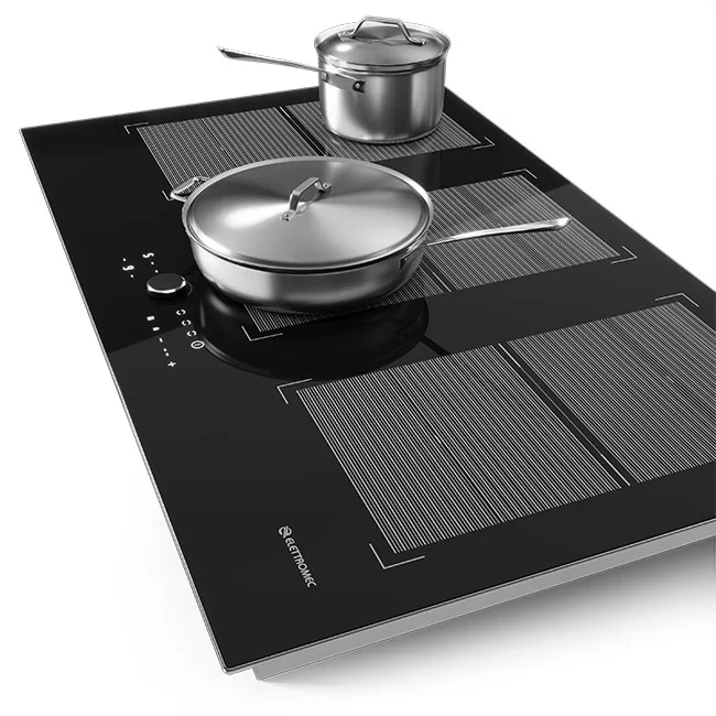 Cooktop de Indução Elettromec CKI-6Q-90-CI-2KSA 6 Zonas 90 cm 220V