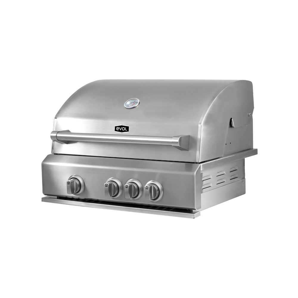 Churrasqueira a Gás Evol Verona CBK301M 3 Queimadores 69 cm Inox GLP/GN — imagem oficial Evol 2
