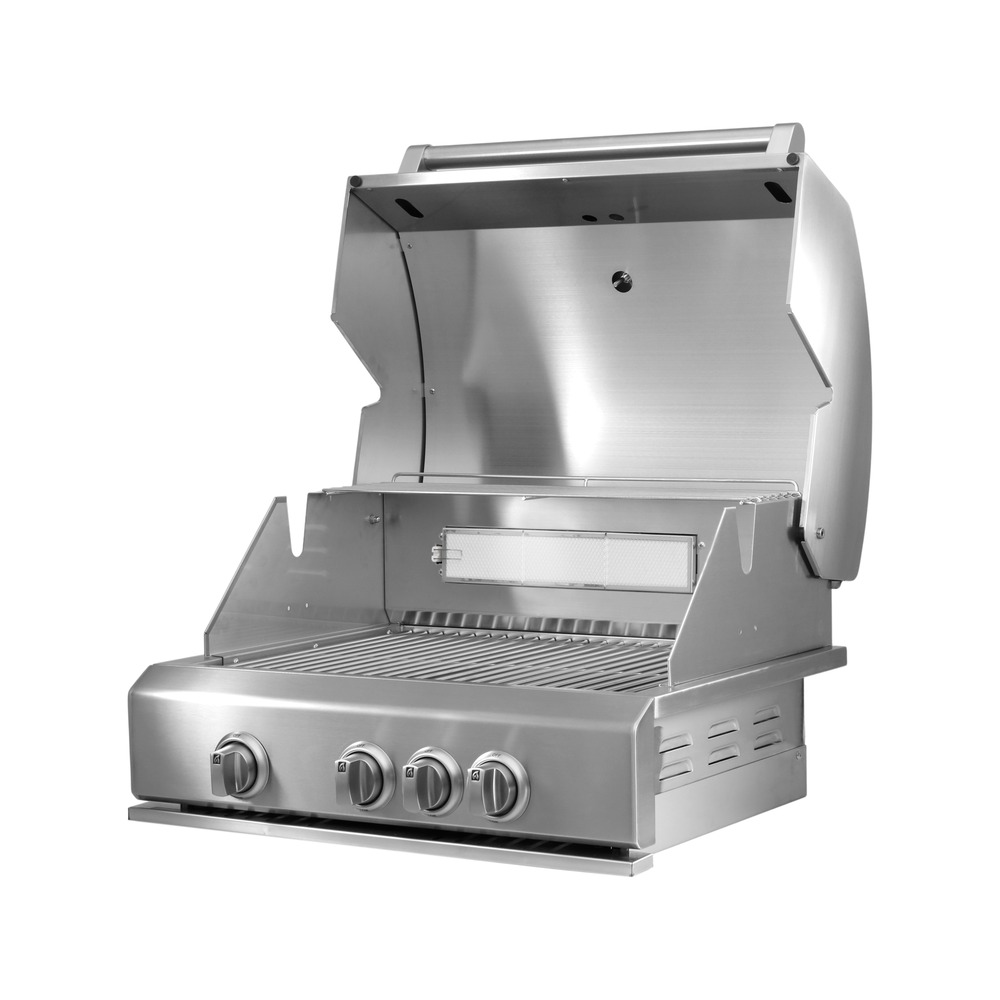 Churrasqueira a Gás Evol Verona CBK301M 3 Queimadores 69 cm Inox GLP/GN — imagem oficial Evol 4
