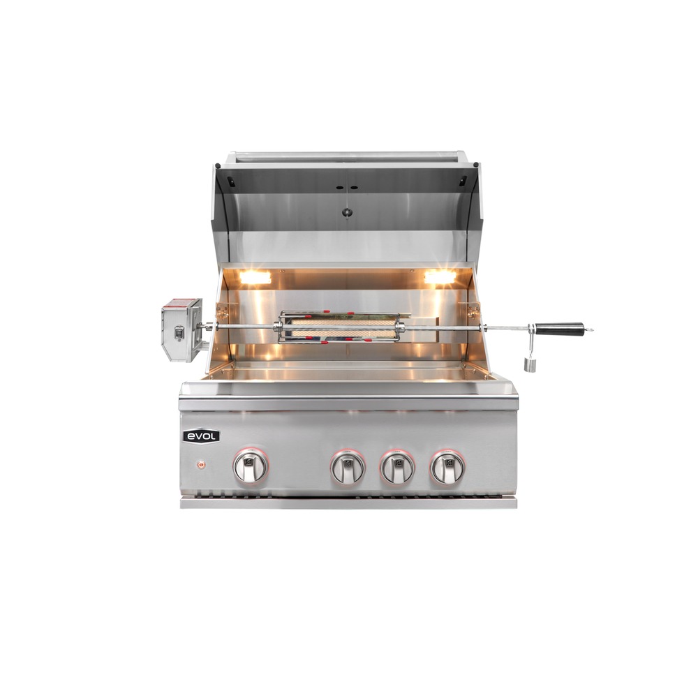Churrasqueira a Gás Evol Modena CBY300 28 Polegadas Inox Bivolt — imagem oficial Evol 5