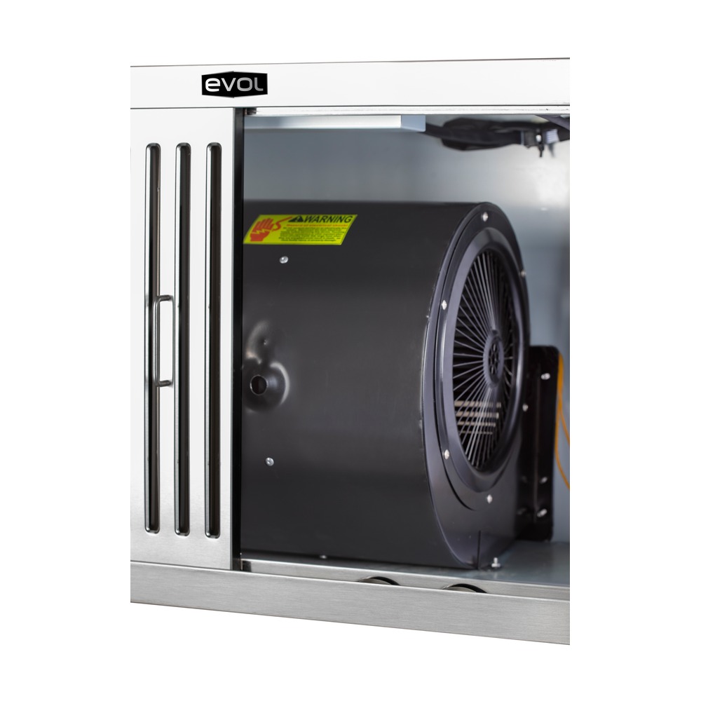 Coifa de Embutir Evol Gamma Smart E120-33 84 cm Inox 220V — imagem oficial Evol 4