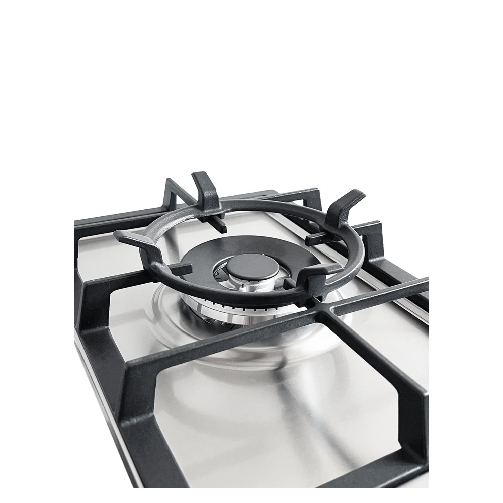 Cooktop a Gás Evol Siena ECTGD1QM3A Dominó 1 Queimador 30 cm Inox Bivolt — imagem oficial Evol 4
