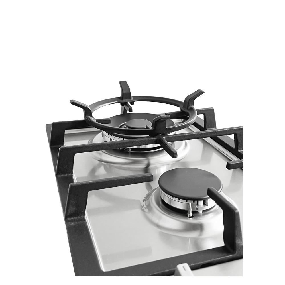 Cooktop a Gás Evol Siena ECTGD2QM3A Dominó 2 Queimadores 30 cm Inox Bivolt — imagem oficial Evol 4
