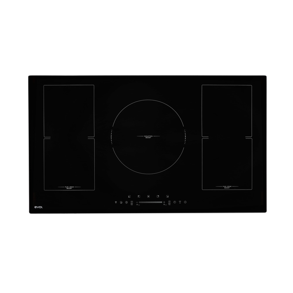 Cooktop de Indução Evol ECTID5QM2A 5 Queimadores 90 cm Preto 220V — imagem oficial Evol 1