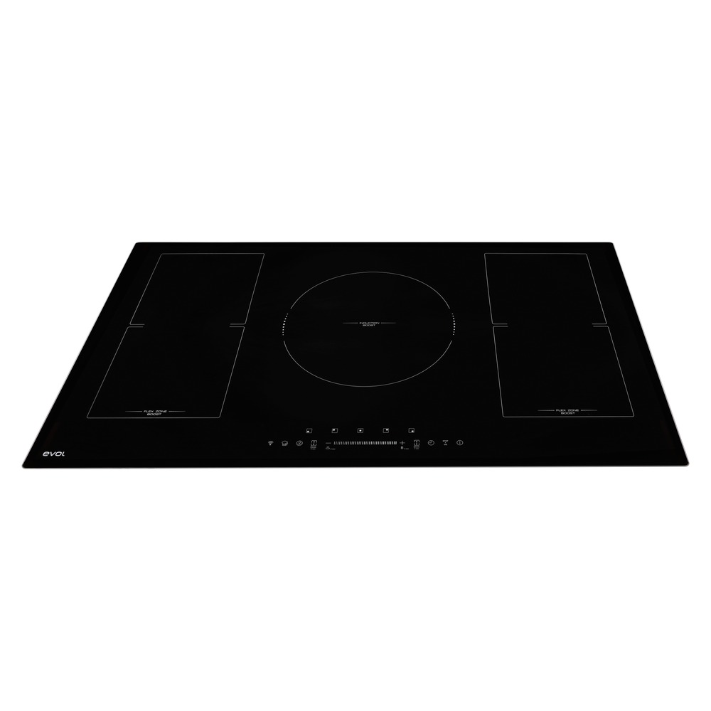 Cooktop de Indução Evol ECTID5QM2A 5 Queimadores 90 cm Preto 220V — imagem oficial Evol 2