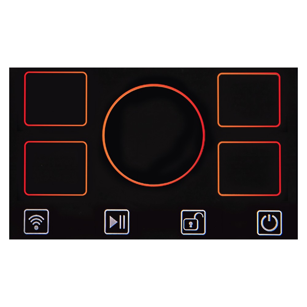 Cooktop de Indução Evol View ECTID5QM2B 5 Queimadores Smart 90 cm Preto 220V — imagem oficial Evol 5