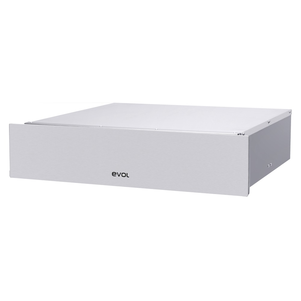 Gaveta Aquecida Evol EGAEB0062A 24 Litros Inox e Vidro Preto 60 cm 220V — imagem oficial Evol 4