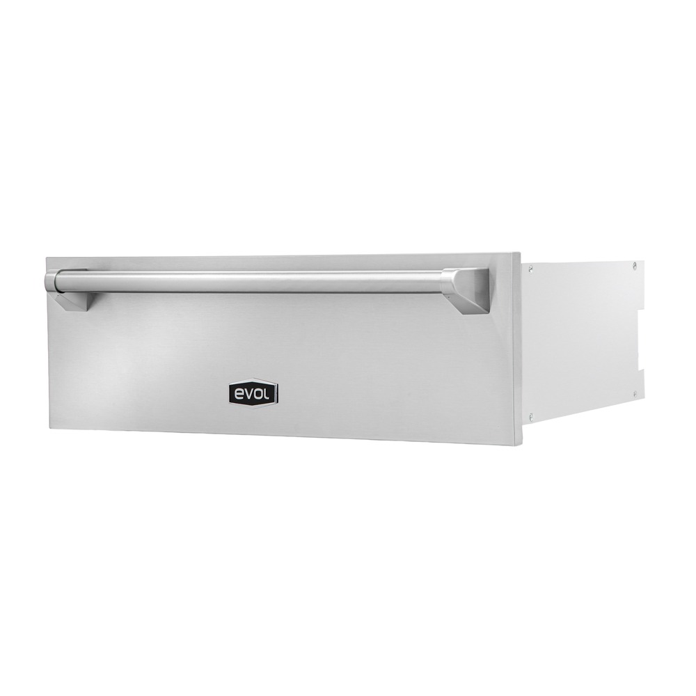 Gaveta Aquecida e Rechaud Evol H13 EGAEB0752A Inox 76 cm 220V — imagem oficial Evol 3