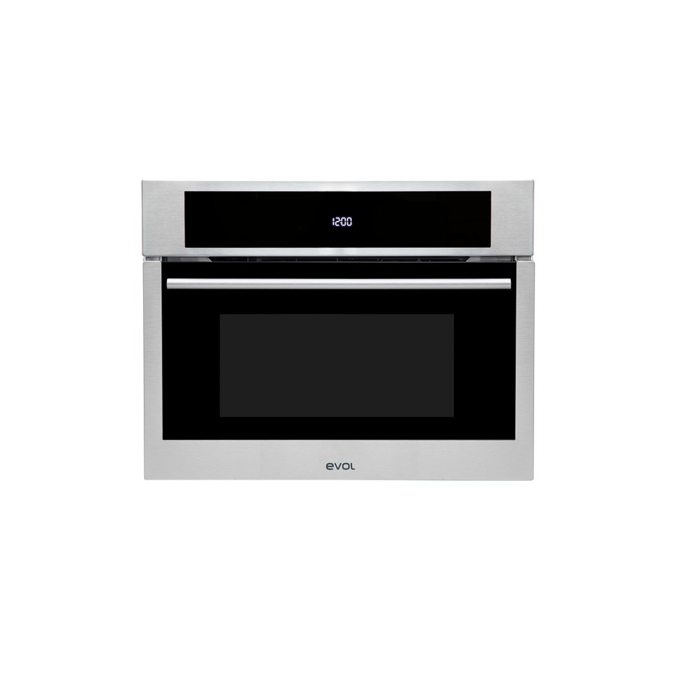 Micro-ondas Combinado de Embutir Evol IX13 EMCEB0352C 35 Litros Inox 60 cm 220V — imagem oficial Evol 1