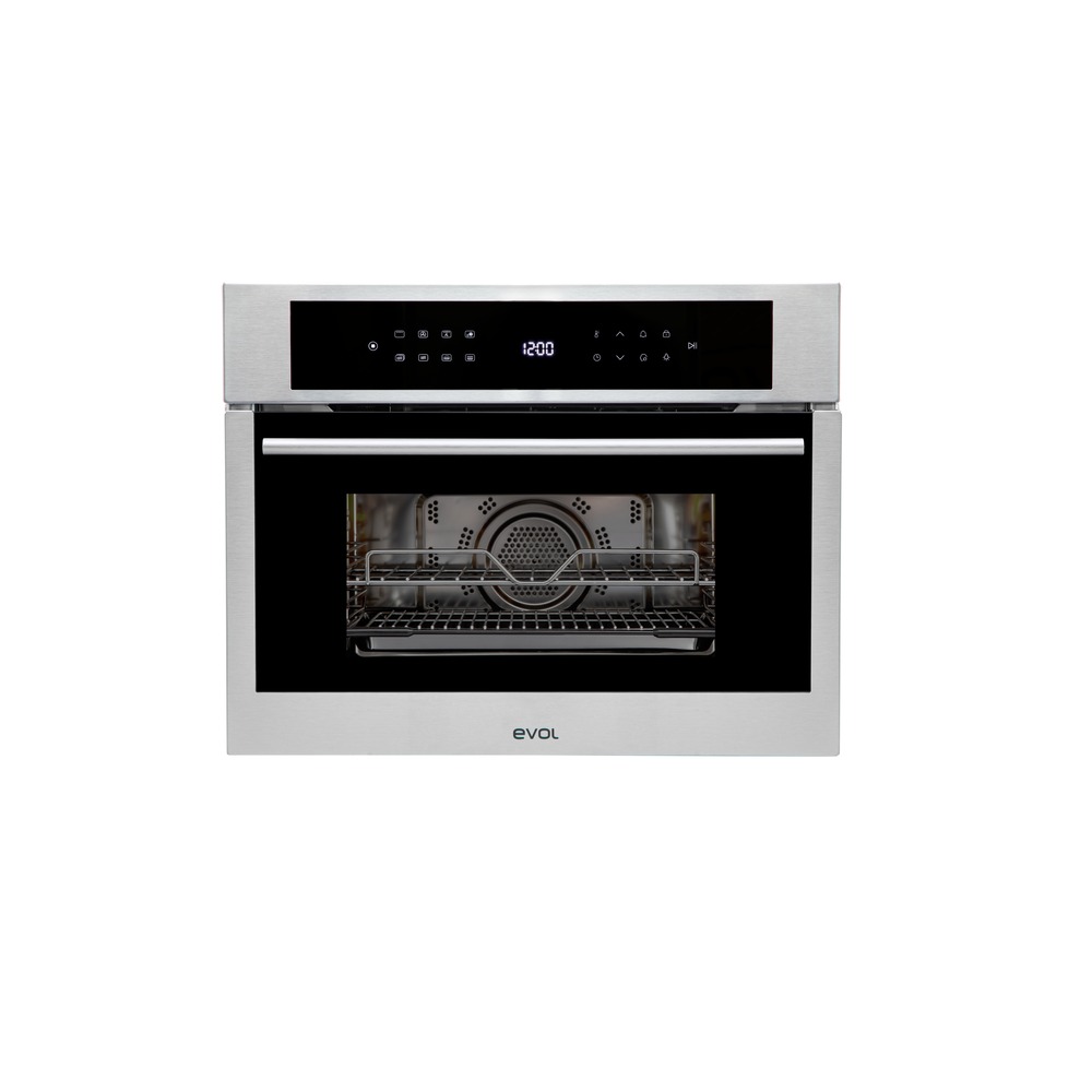 Micro-ondas Combinado de Embutir Evol IX13 EMCEB0352C 35 Litros Inox 60 cm 220V — imagem oficial Evol 2