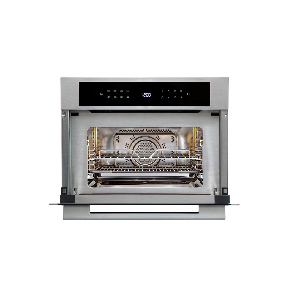 Micro-ondas Combinado de Embutir Evol IX13 EMCEB0352C 35 Litros Inox 60 cm 220V — imagem oficial Evol 4