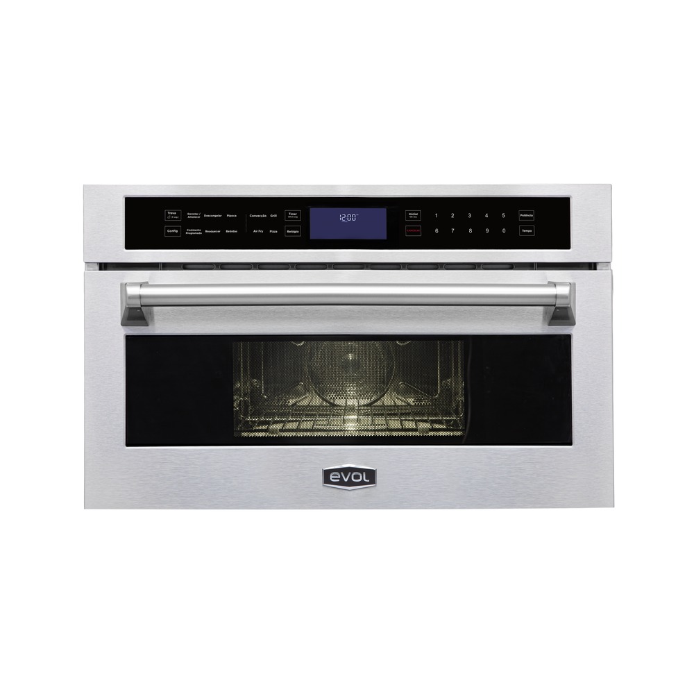 Micro-ondas Combinado Evol H13 EMCEB0752A 44 Litros Inox 76 cm 220V — imagem oficial Evol 2