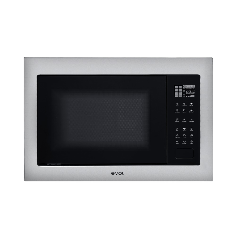 Micro-ondas Combinado de Embutir Evol C13 EMOEB0252A 25 Litros Inox 60 cm 220V — imagem oficial Evol 1