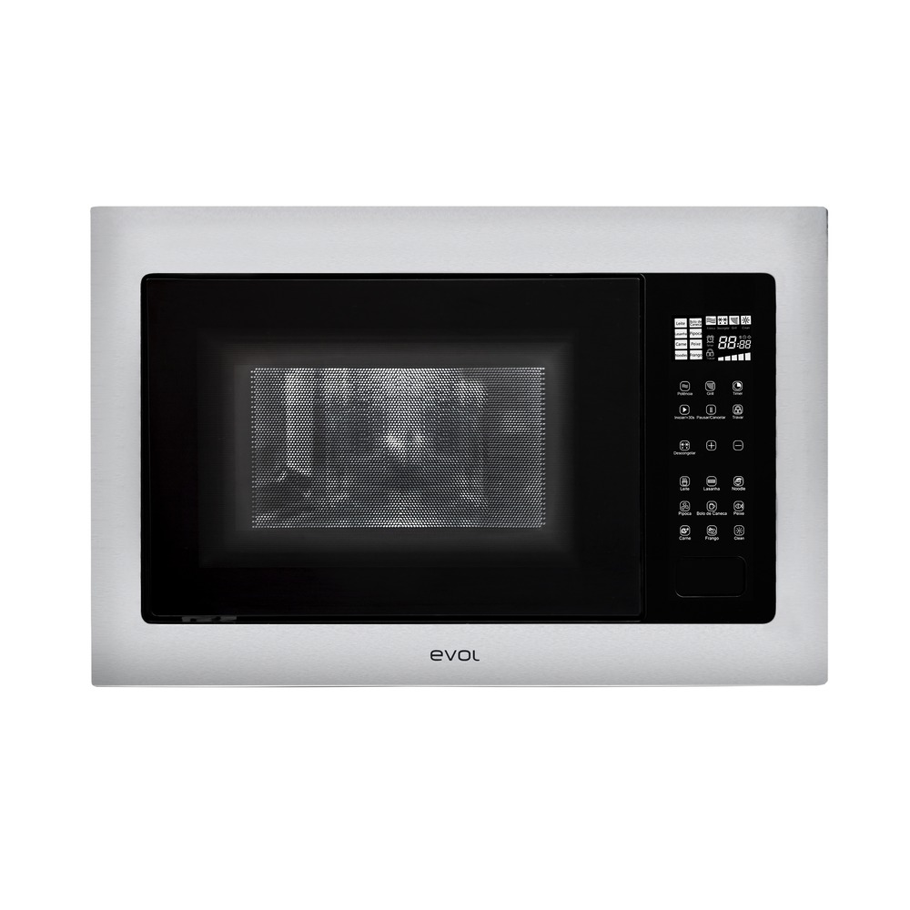 Micro-ondas Combinado de Embutir Evol C13 EMOEB0252A 25 Litros Inox 60 cm 220V — imagem oficial Evol 2