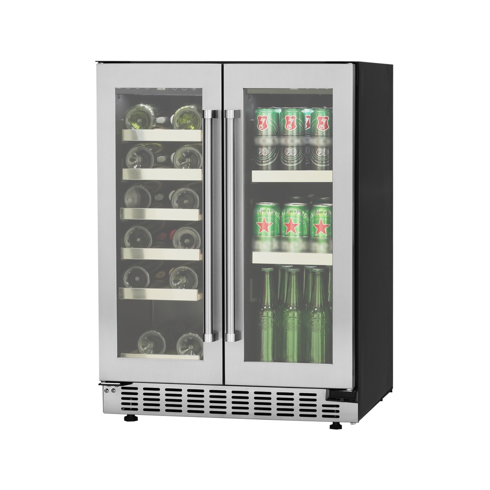 Adega Dual Wine e Beer Center Evol JC-115DR220 115 Litros Inox 220V — imagem oficial Evol 4