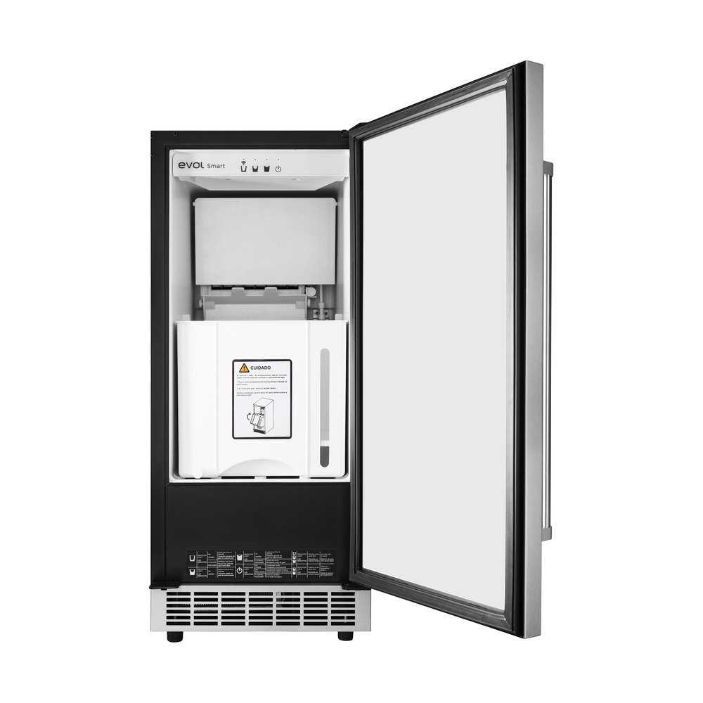 Máquina de Gelo Evol Smart JG36I 20 kg Inox 38 cm 220V — imagem oficial Evol 4