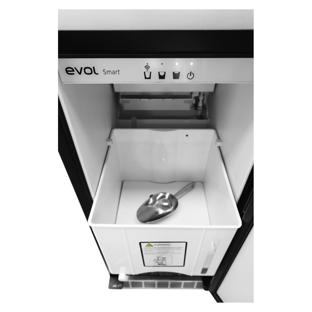 Máquina de Gelo Evol Smart JG36I 20 kg Inox 38 cm 220V — imagem oficial Evol 5