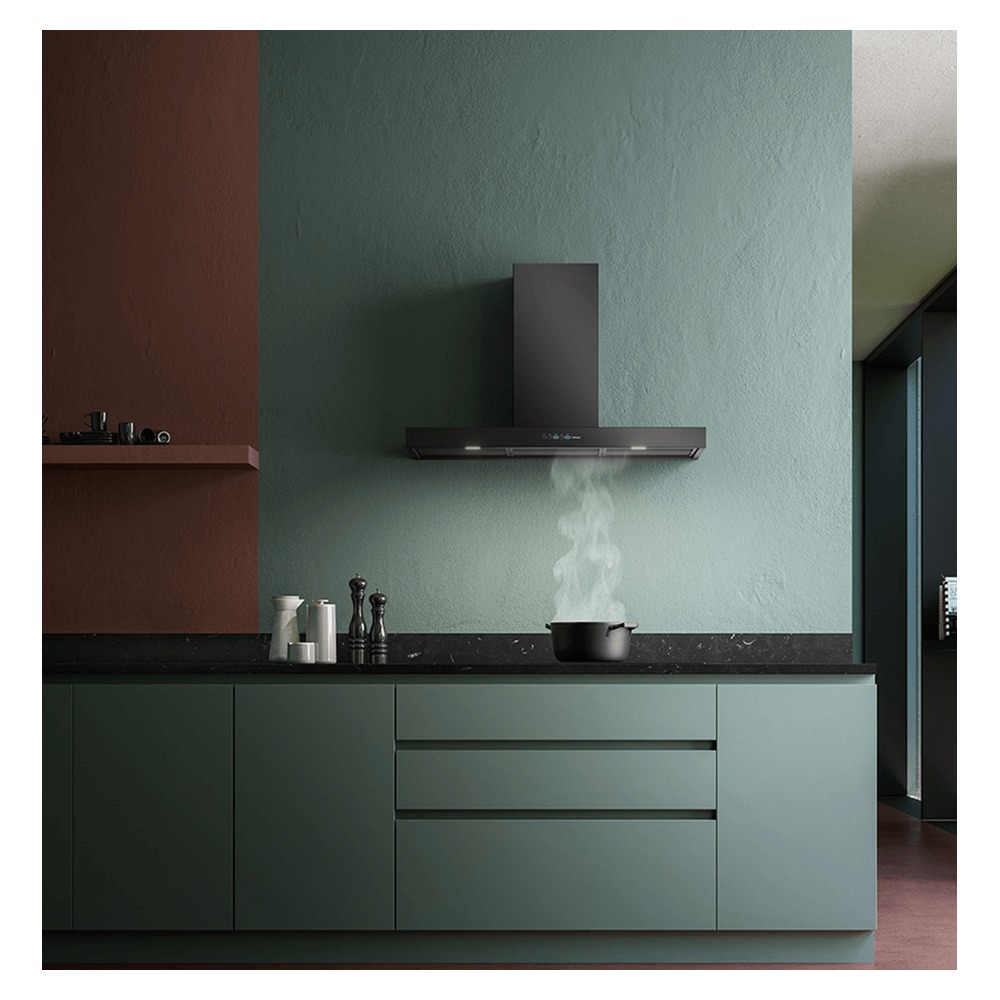 Coifa Mercurio Parede 90 cm 220 Black — imagem oficial Falmec 3