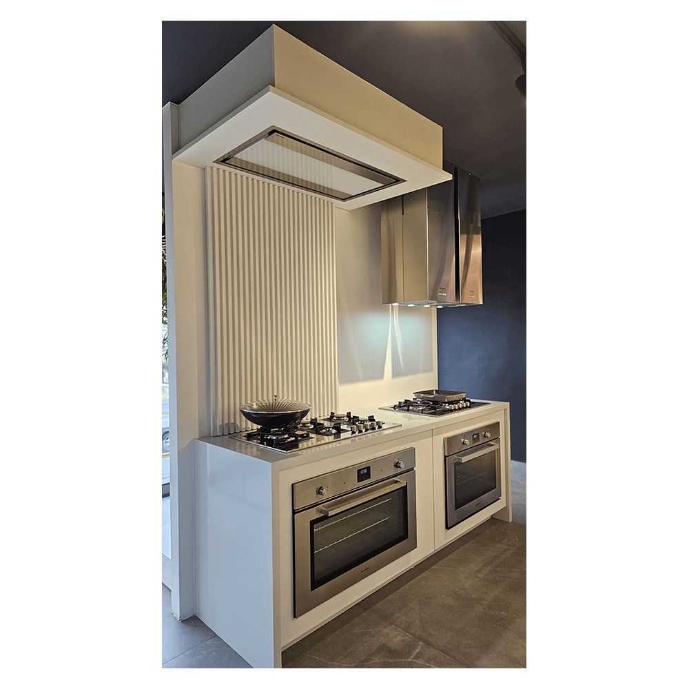 Coifa Nuvola LED Ilha 90 cm 220 V — imagem oficial Falmec 4