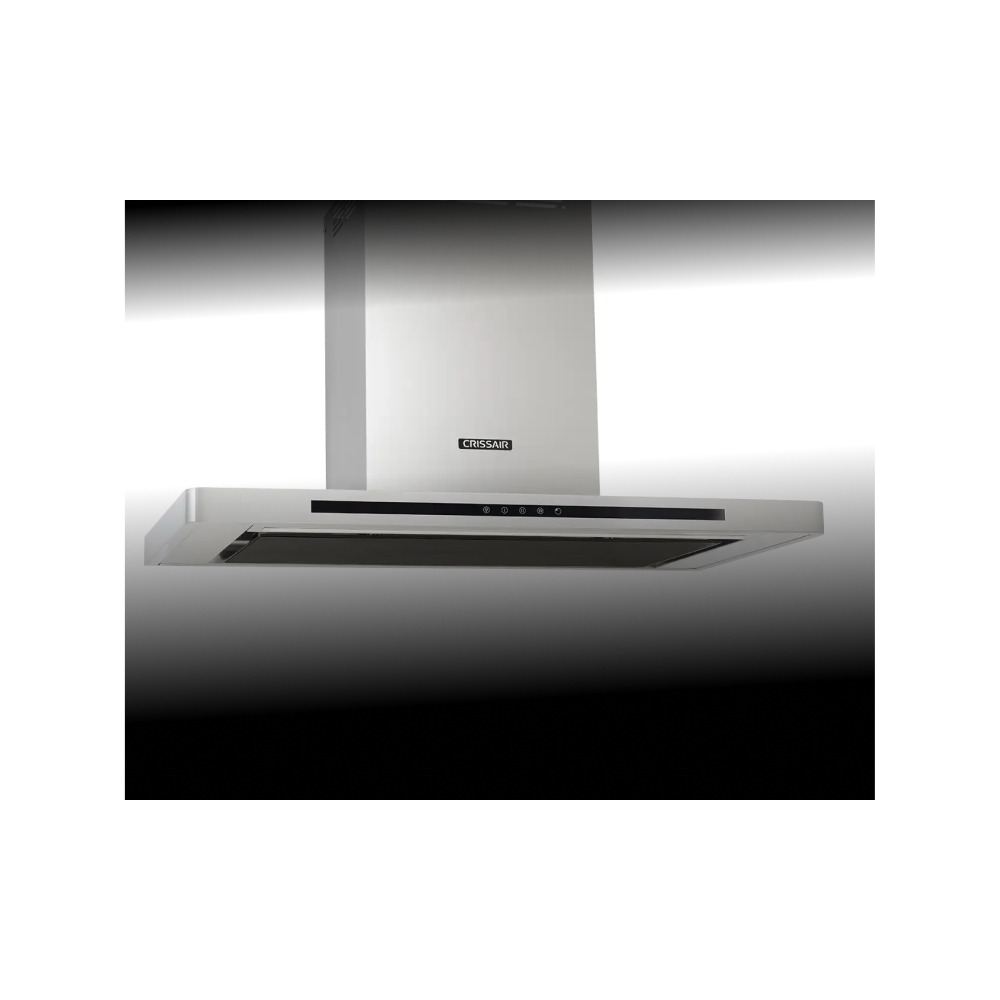 Coifa de Parede Crissair Drito Plane Inox 90 cm