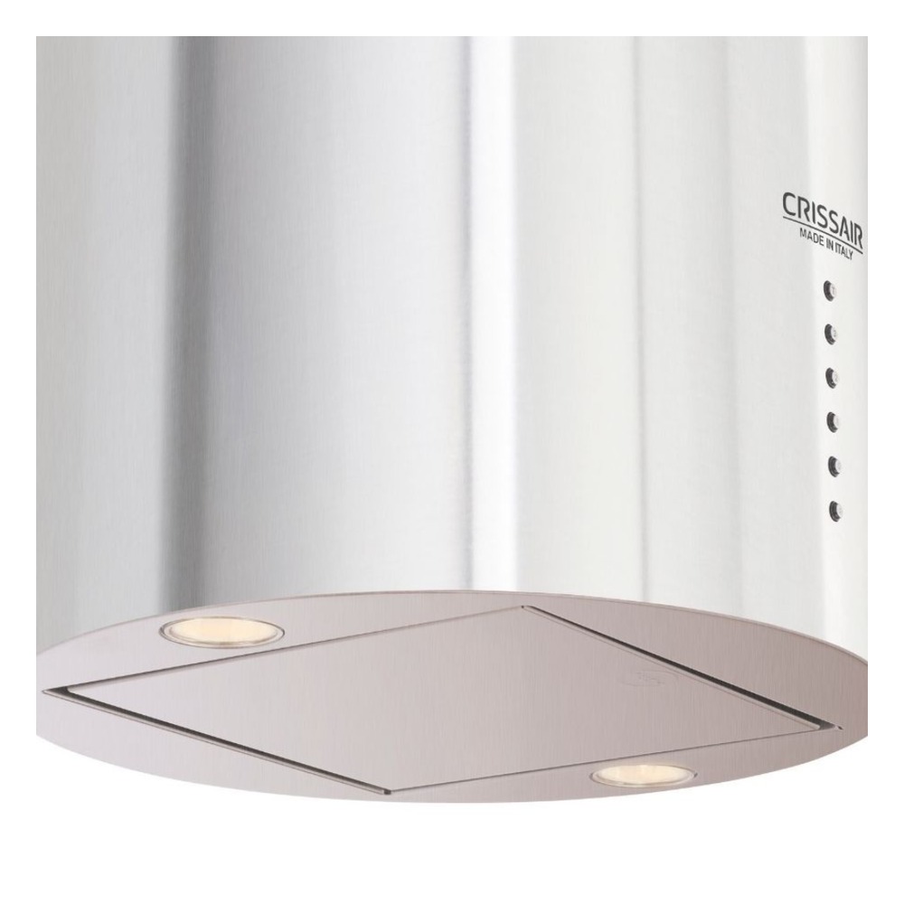 Coifa de Ilha Crissair Isola Cilindro Inox 40 cm 220V - imagem 3