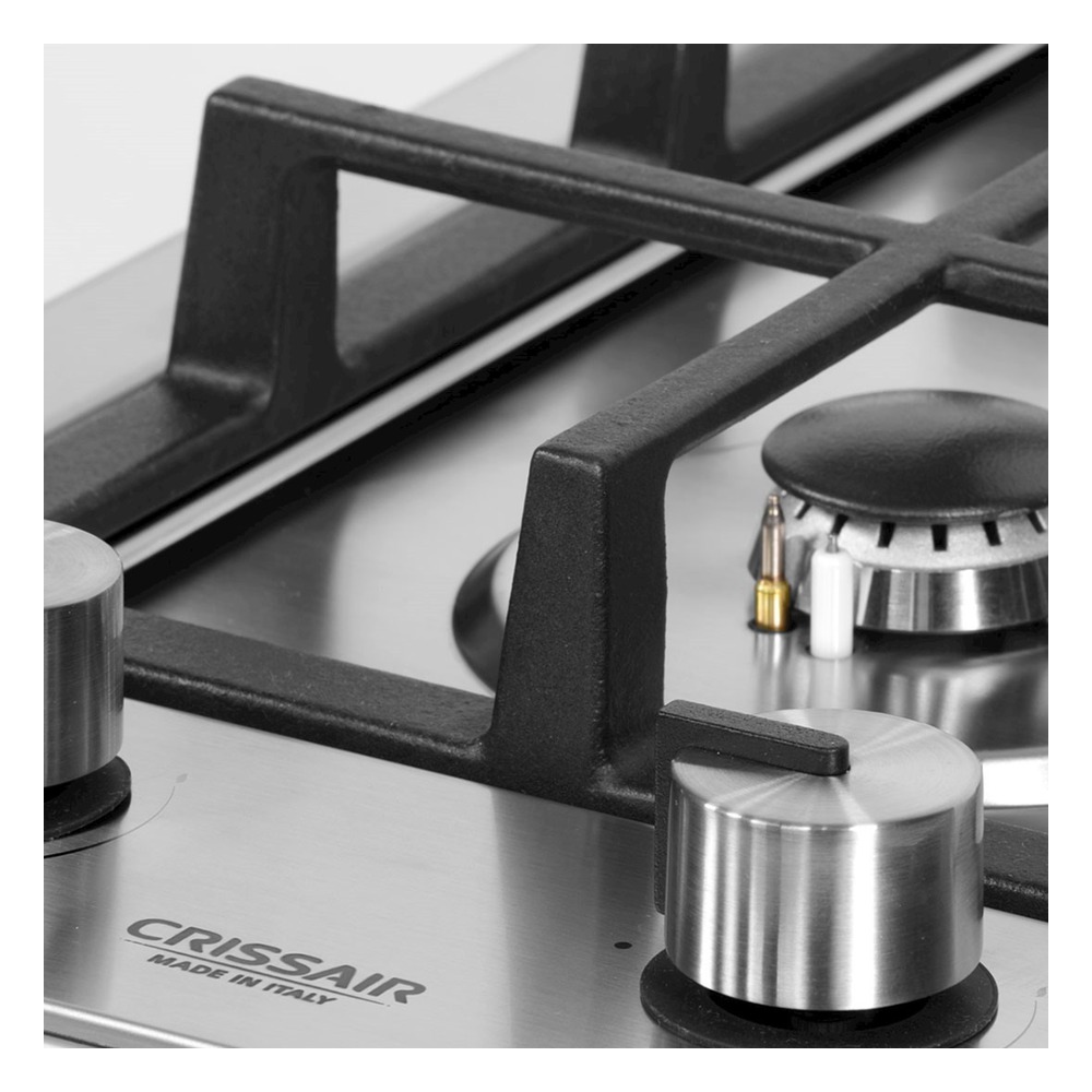 Cooktop a Gás Crissair Semi-Filo Duo CCP302 2 Bocas Inox 30 cm Bivolt - imagem 3