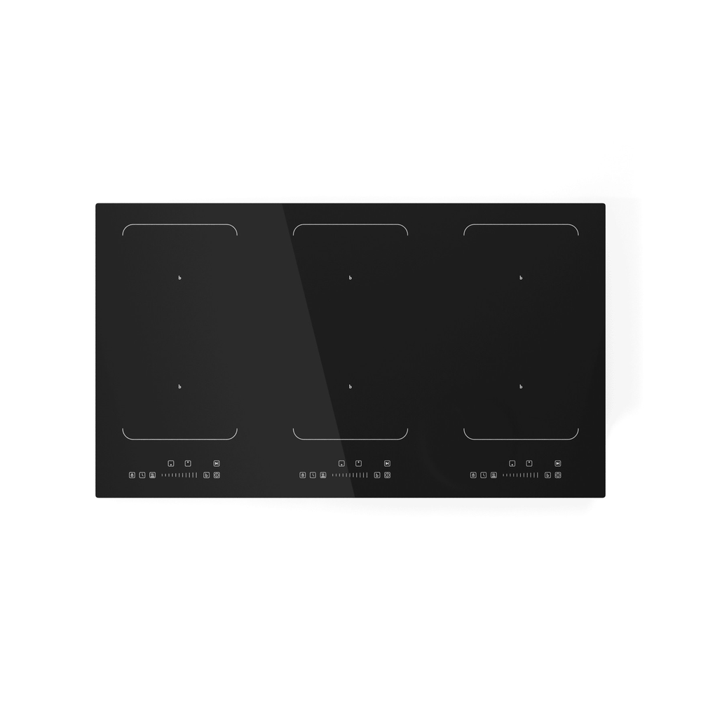 Cooktop de Indução Invita I-CKI-6Q-90-CI-2ATA 6 Zonas 90 cm Preto 220V