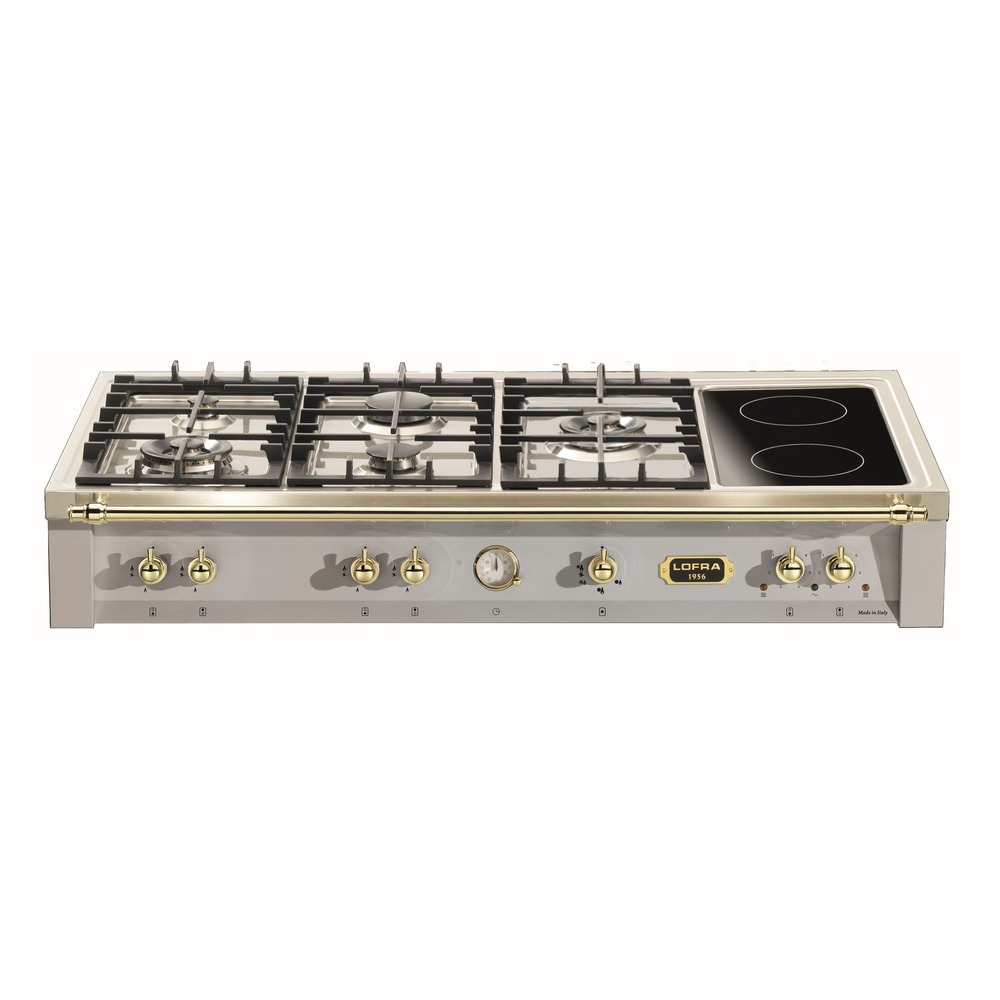 Rangetop Lofra Dolcevita TRS126/5C 5 Queimadores 120 cm Inox Escovado 220V