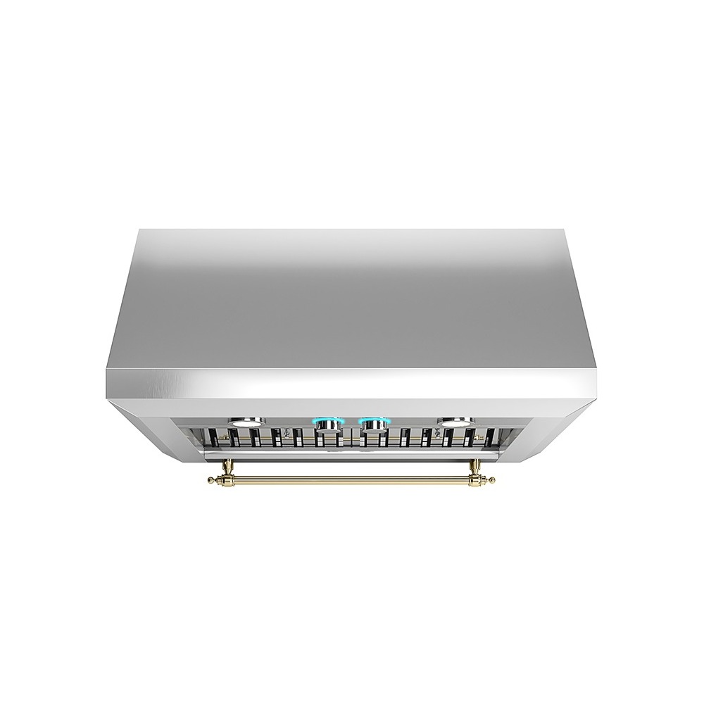 Coifa de Parede Elica New Calabria NEWCAL91STV2 Vintage 91 cm Inox 127V