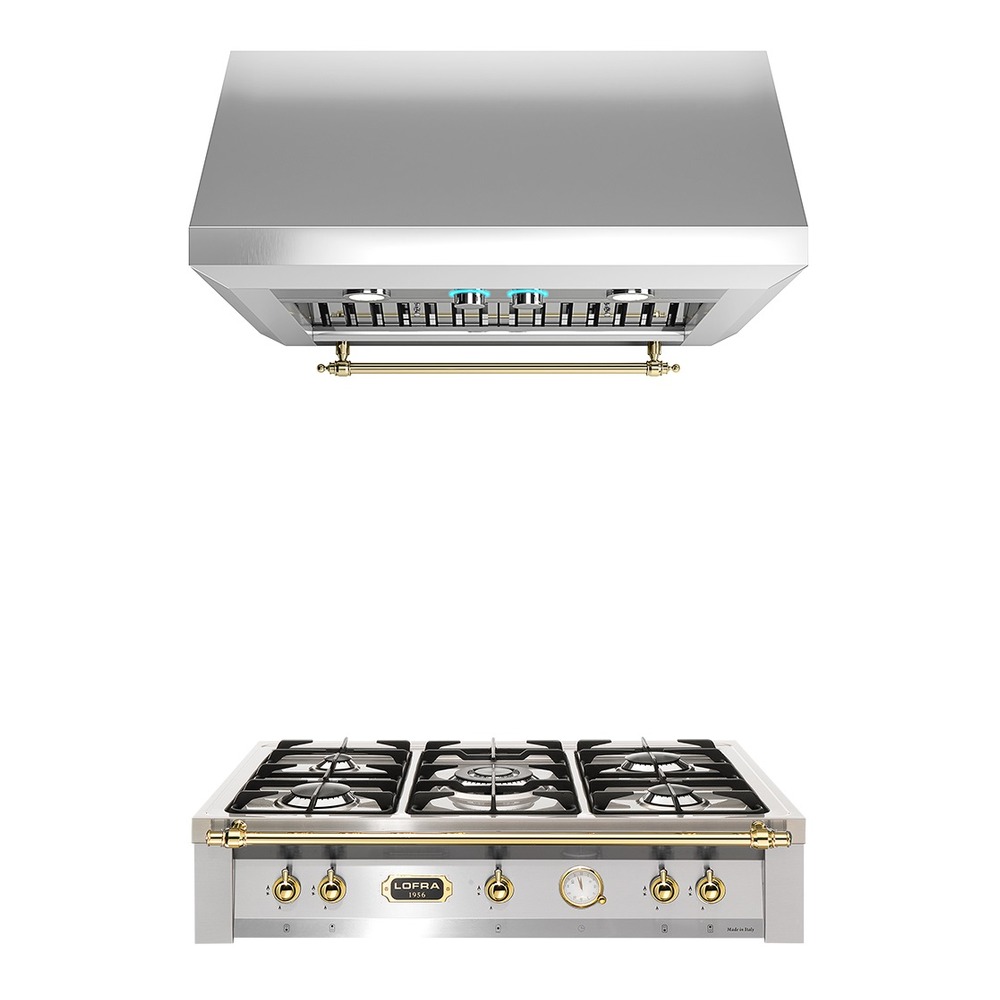 Coifa de Parede Elica New Calabria NEWCAL91STV2 Vintage 91 cm Inox 127V - imagem 2